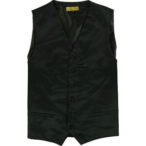 Nubio Mens Tux Six Button Vest, Black, NWT